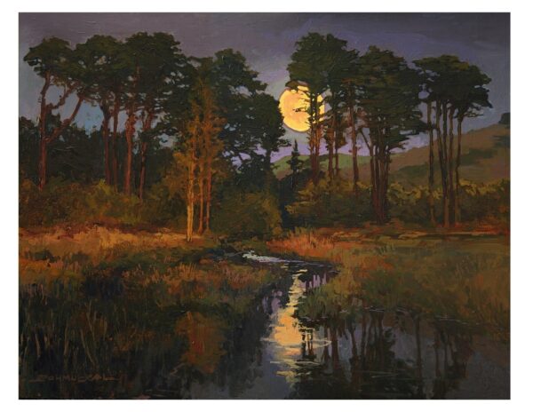 Ulrich Lodge Art – Marsh Moonrise