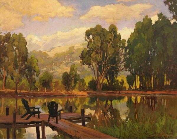 Ulrich Lodge Art – Valley Pond